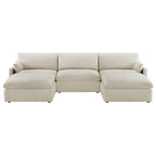 Kenna 5 Seat Modular Sofa-Chaise Sectional