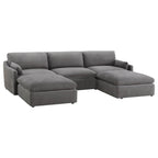 Kenna 5 Seat Modular Sofa-Chaise Sectional