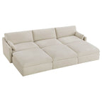 Kenna 6 Seat Modular Sofa Pit Sectional