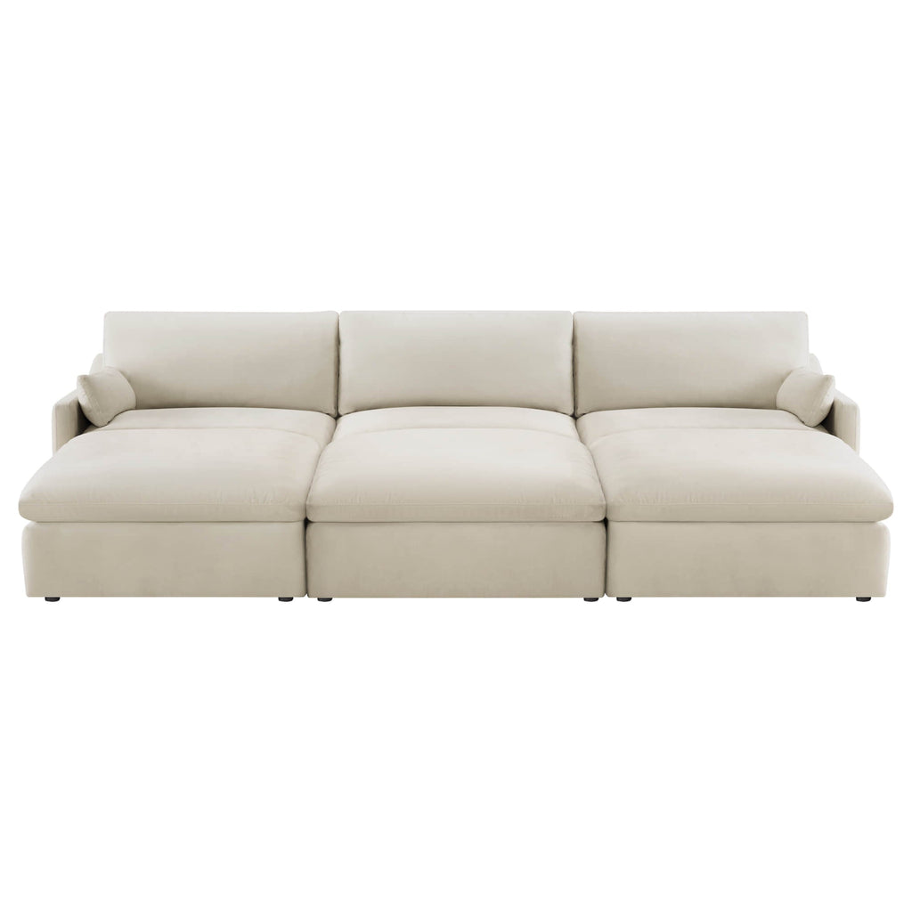 Kenna 6 Seat Modular Sofa Pit Sectional