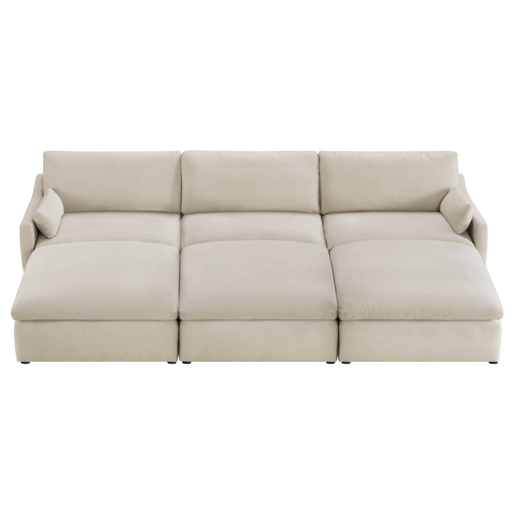 Kenna 6 Seat Modular Sofa Pit Sectional