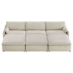 Kenna 6 Seat Modular Sofa Pit Sectional