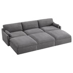 Kenna 6 Seat Modular Sofa Pit Sectional