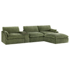 Kenna Modular 4 Seat Sofa-Chaise Sectional