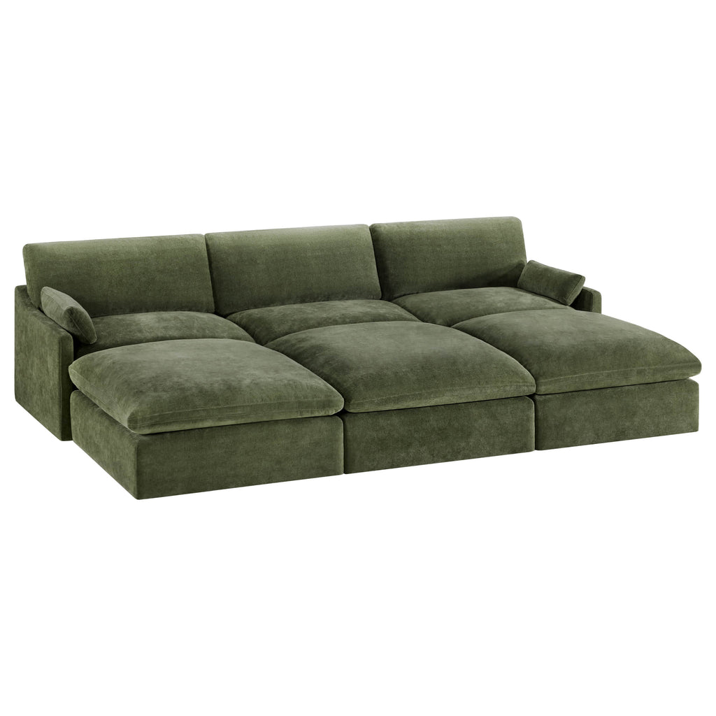 Kenna 6 Seat Modular Sofa Pit Sectional