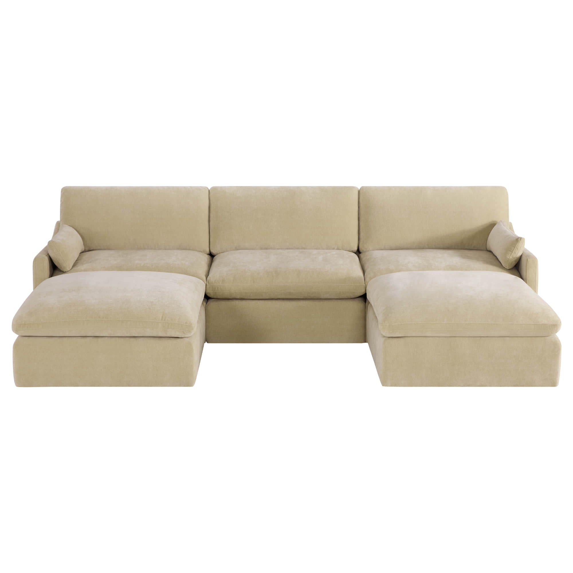 Kenna 5 Seat Modular Sofa-Chaise Sectional