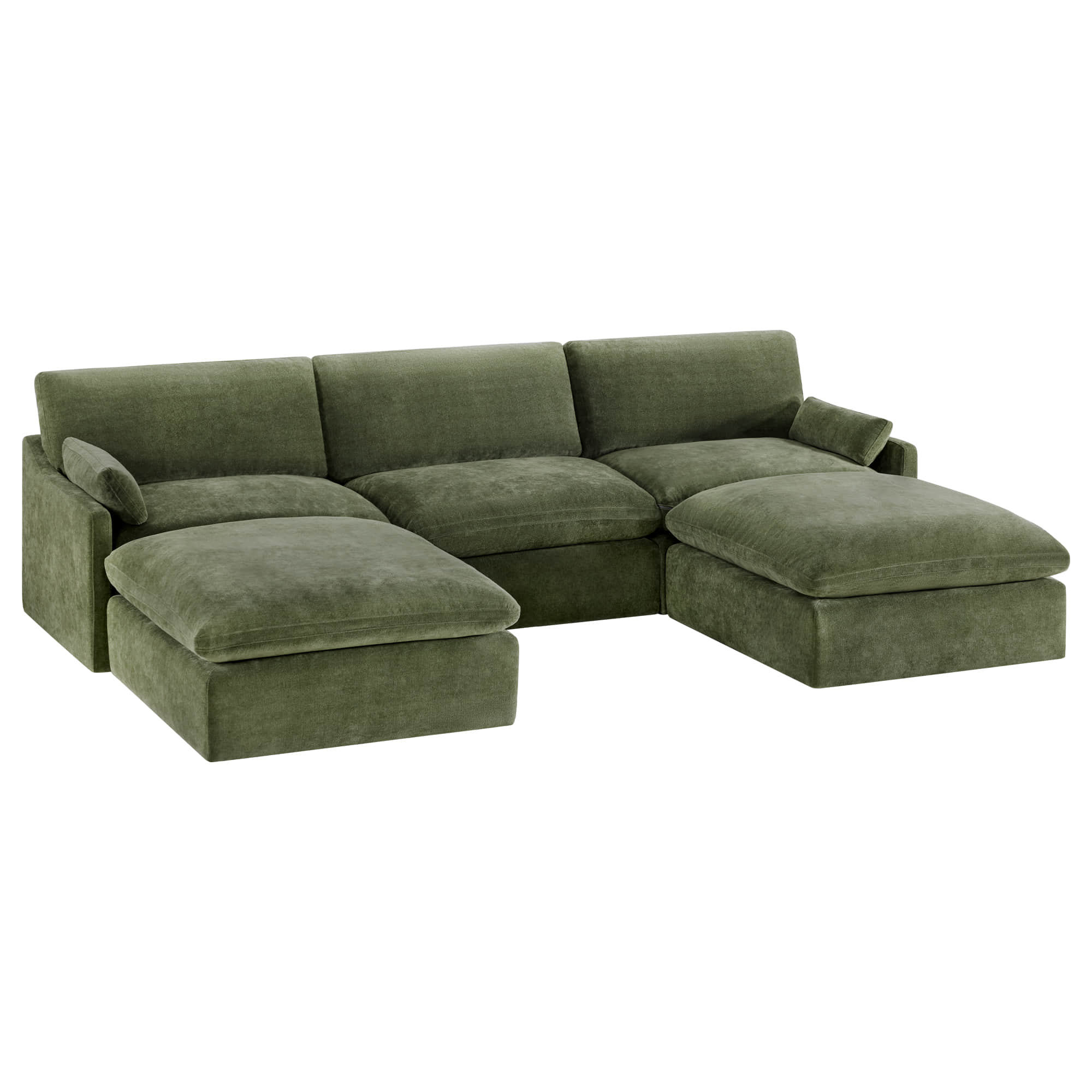 Kenna 5 Seat Modular Sofa-Chaise Sectional