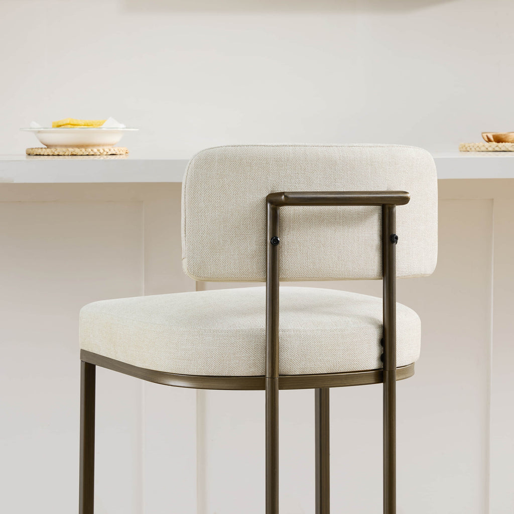 Kenya Modern Upholstered Counter Stools