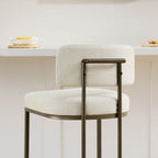 Kenya Modern Upholstered Counter Stools