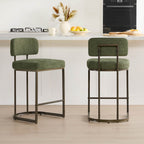 Kenya Modern Upholstered Counter Stools