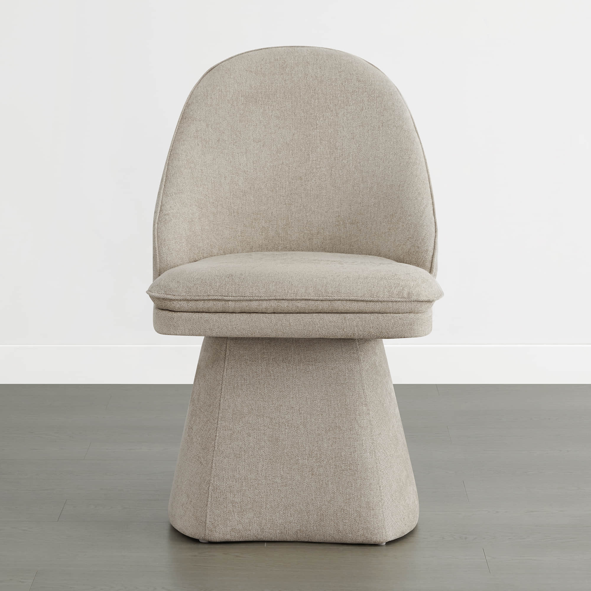 Leda Upholstered Swivel Dining Chair