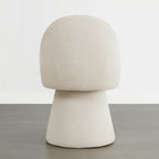 Leda Upholstered Swivel Dining Chair