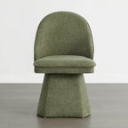 Leda Upholstered Swivel Dining Chair