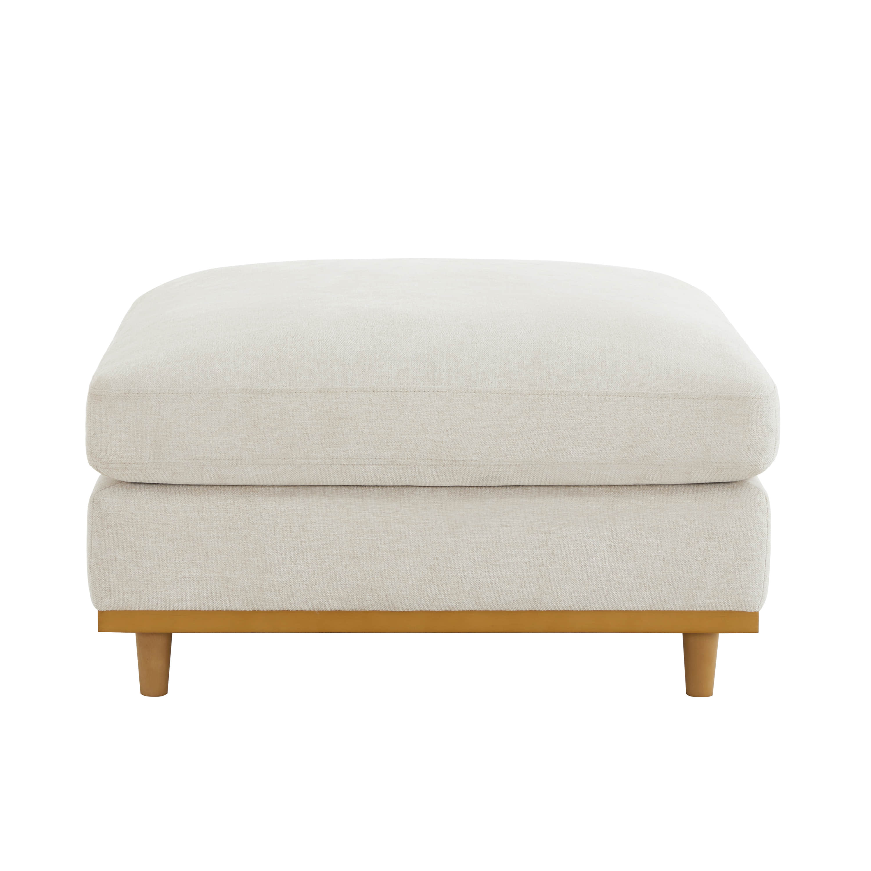 Liam Overstuffed Feather Ottoman