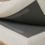 Liam Overstuffed Feather Modular Armless Seat