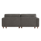 Liam 2-Piece Overstuffed Feather Wood Base Sectional Sofa