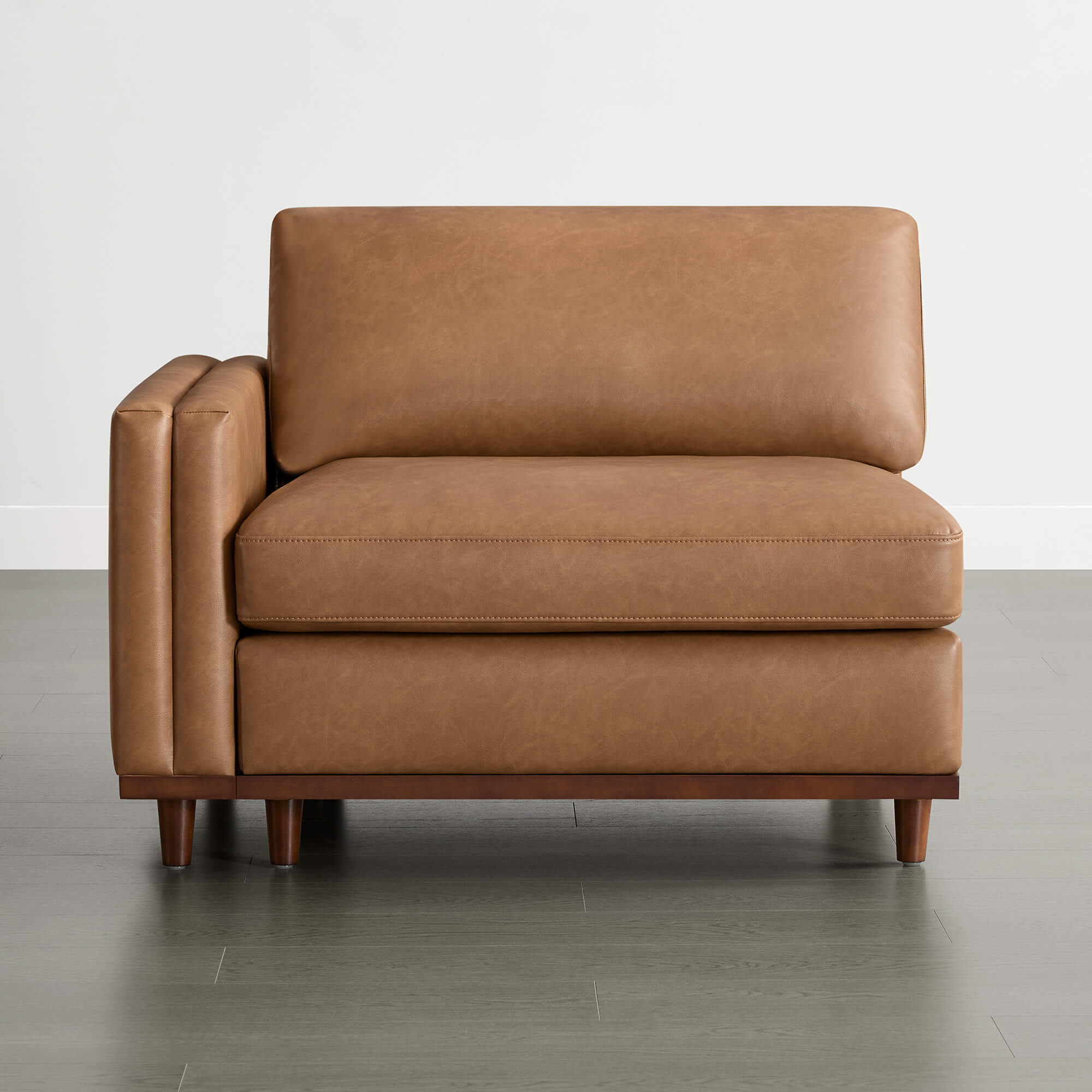 Liam Overstuffed Feather Modular Armless Seat