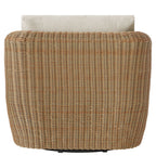 Liana Wicker Outdoor Swivel Accent Chair