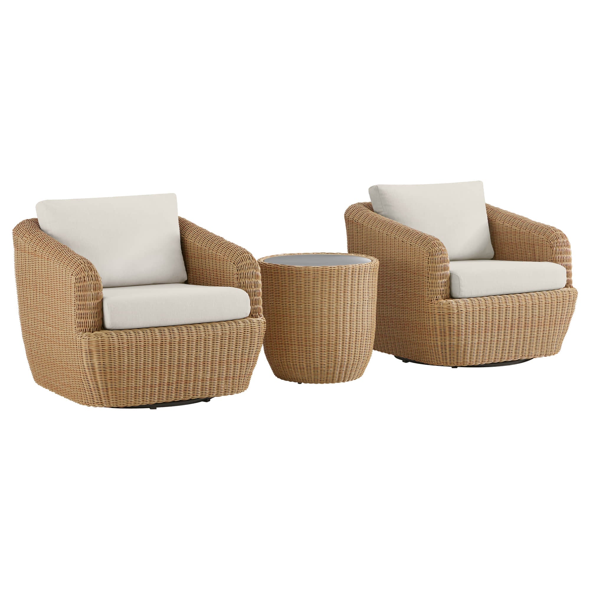 Liana Wicker Outdoor Bistro Set