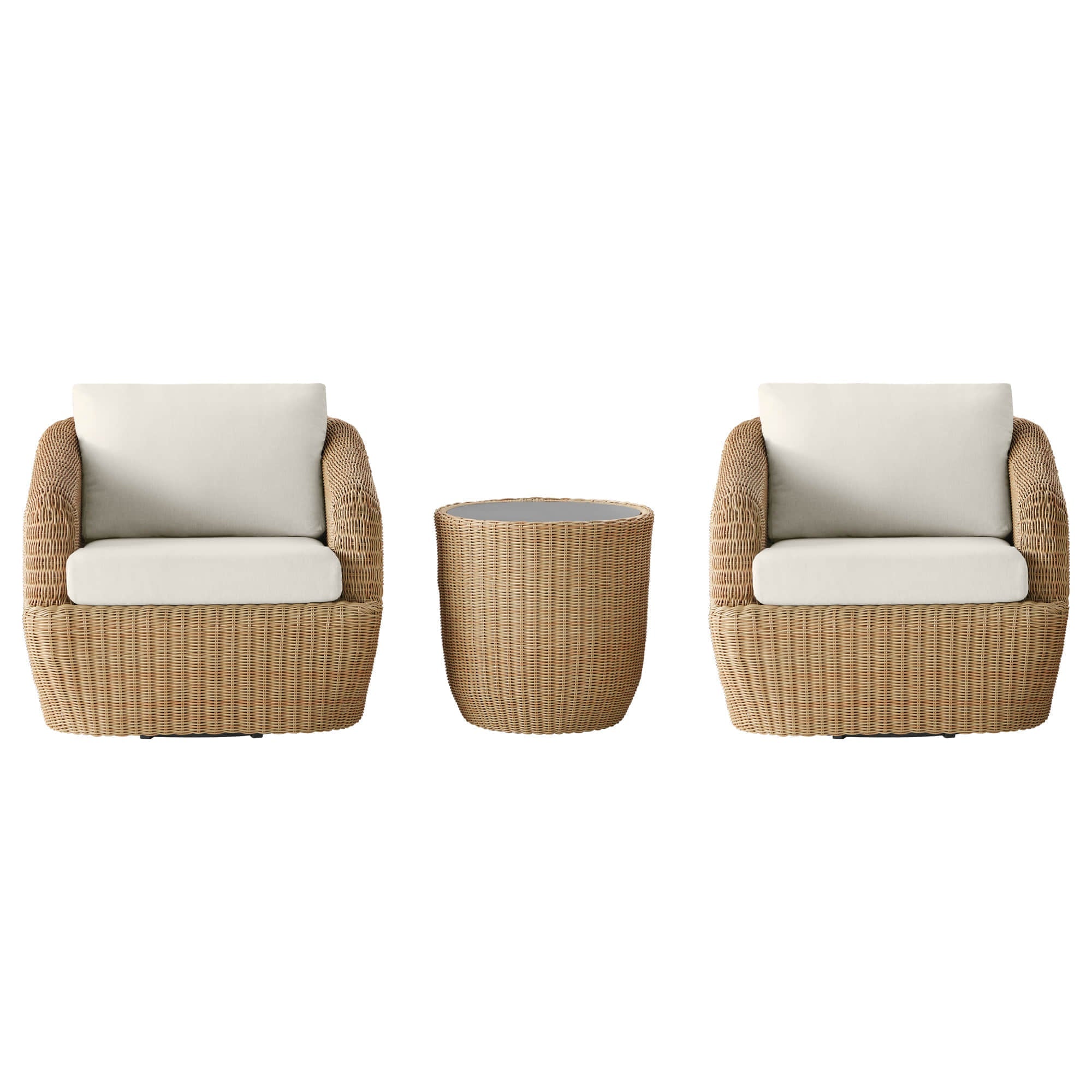 Liana Wicker Outdoor Bistro Set