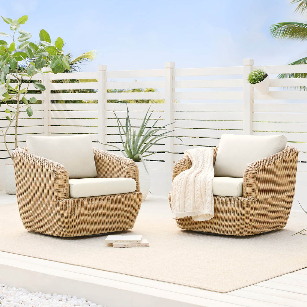 Liana Wicker Outdoor Conversation Set