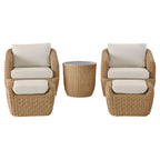 Liana Wicker Outdoor 5-Piece Patio Set