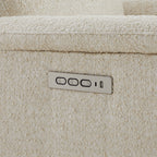 Lulla Power Swivel Nursery Glider Recliner with Power Headrest and Nightlight