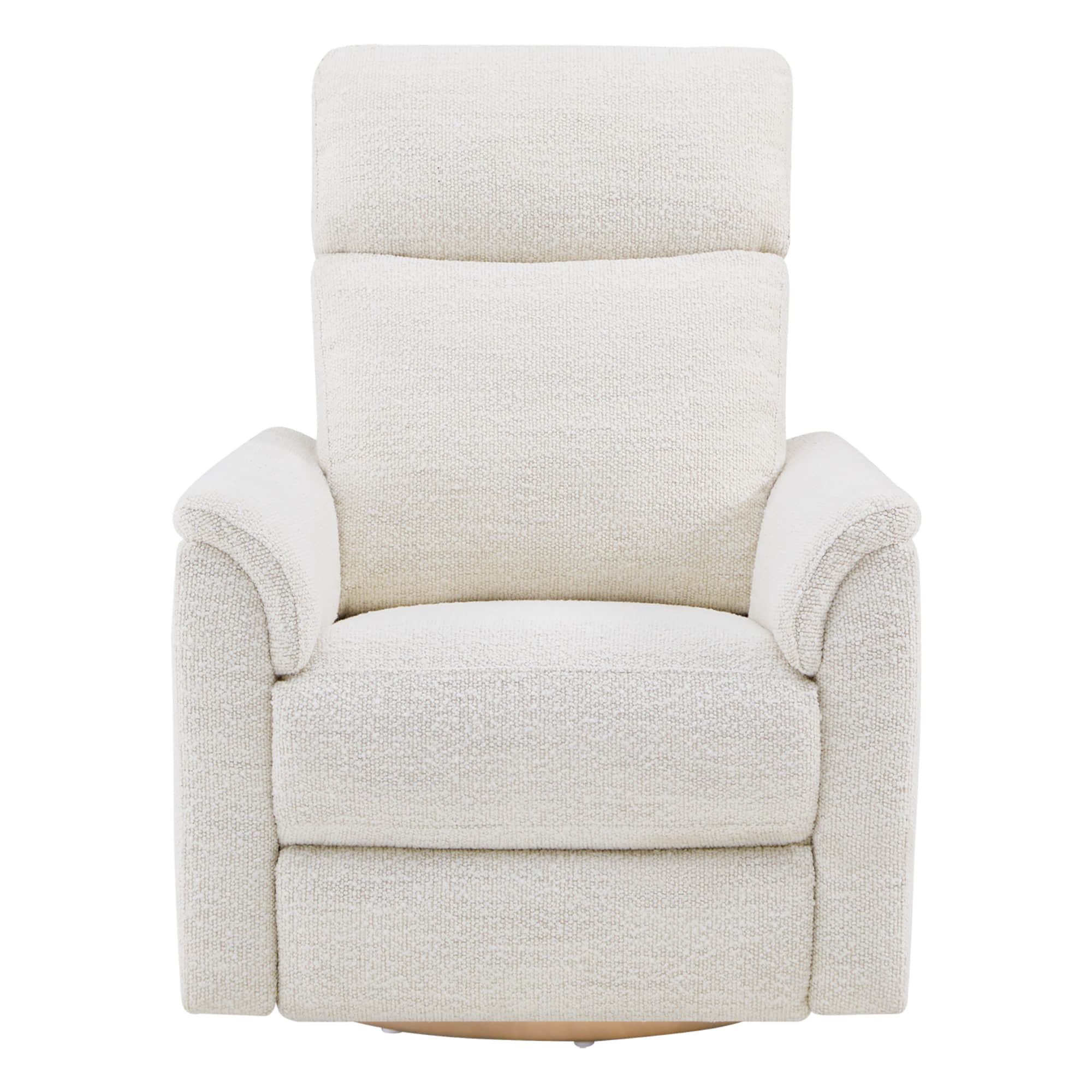 Lulla Power Swivel Nursery Glider Recliner with Power Headrest and Nightlight