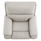 Noah Zero-Gravity Genuine Leather Recliner with Power Headrest