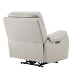 Noah Zero-Gravity Genuine Leather Recliner with Power Headrest