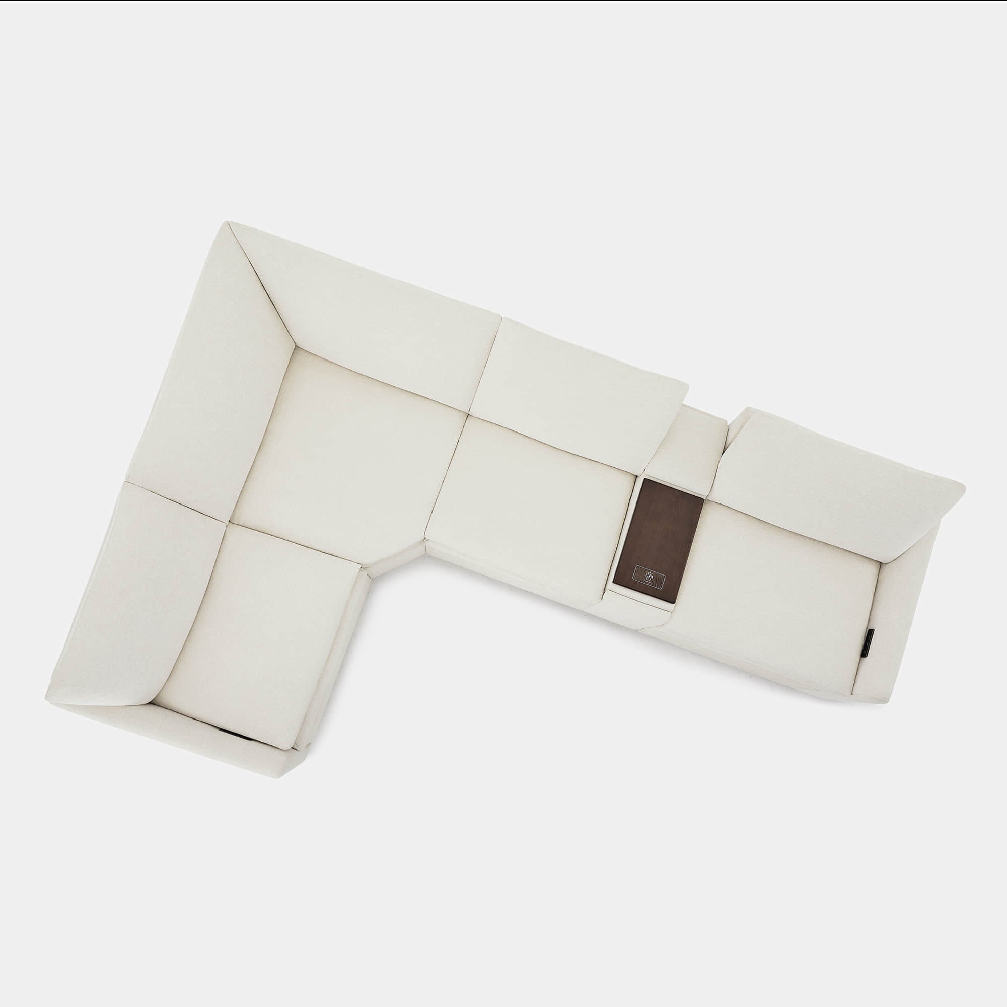 Canapé inclinable modulaire Ohana à 4 places avec fonction zéro gravité