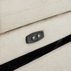 Canapé inclinable modulaire Ohana à 4 places avec fonction zéro gravité