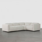 Oliver 4-Seat Wall-hugger Reclining Sectional Sofa with Power Headrest