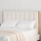 Serene Queen Contemporary Upholstered Platform Bed