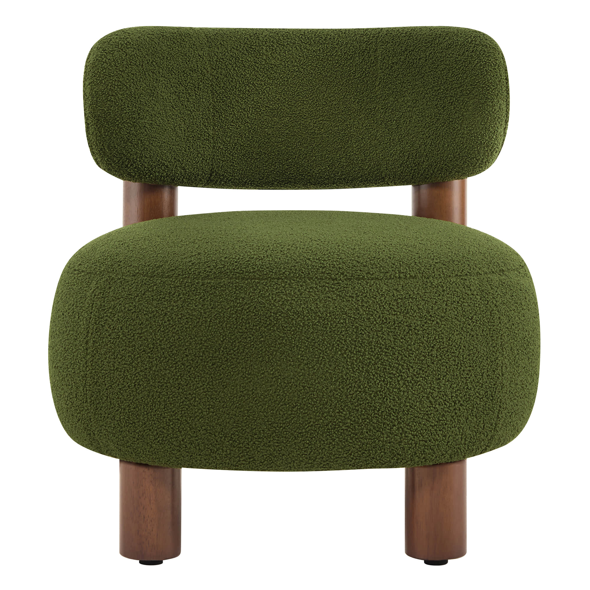 Shauna Modern Plush Faux Sherpa Accent Chair