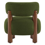 Shauna Modern Plush Faux Sherpa Accent Chair