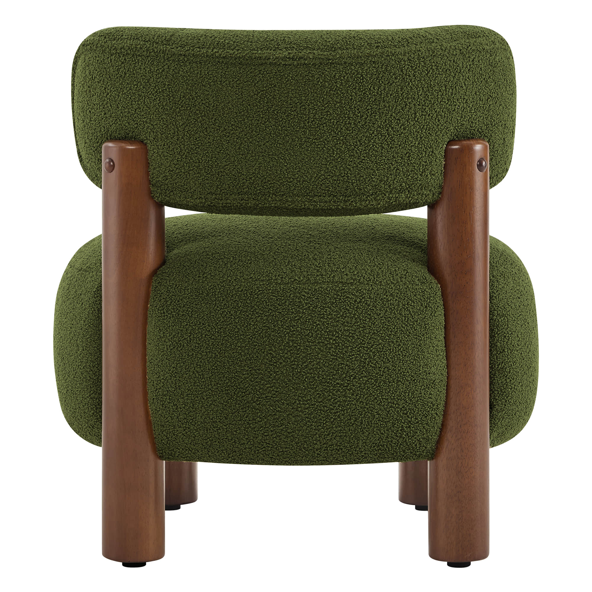 Shauna Modern Plush Faux Sherpa Accent Chair