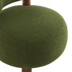 Shauna Modern Plush Faux Sherpa Accent Chair