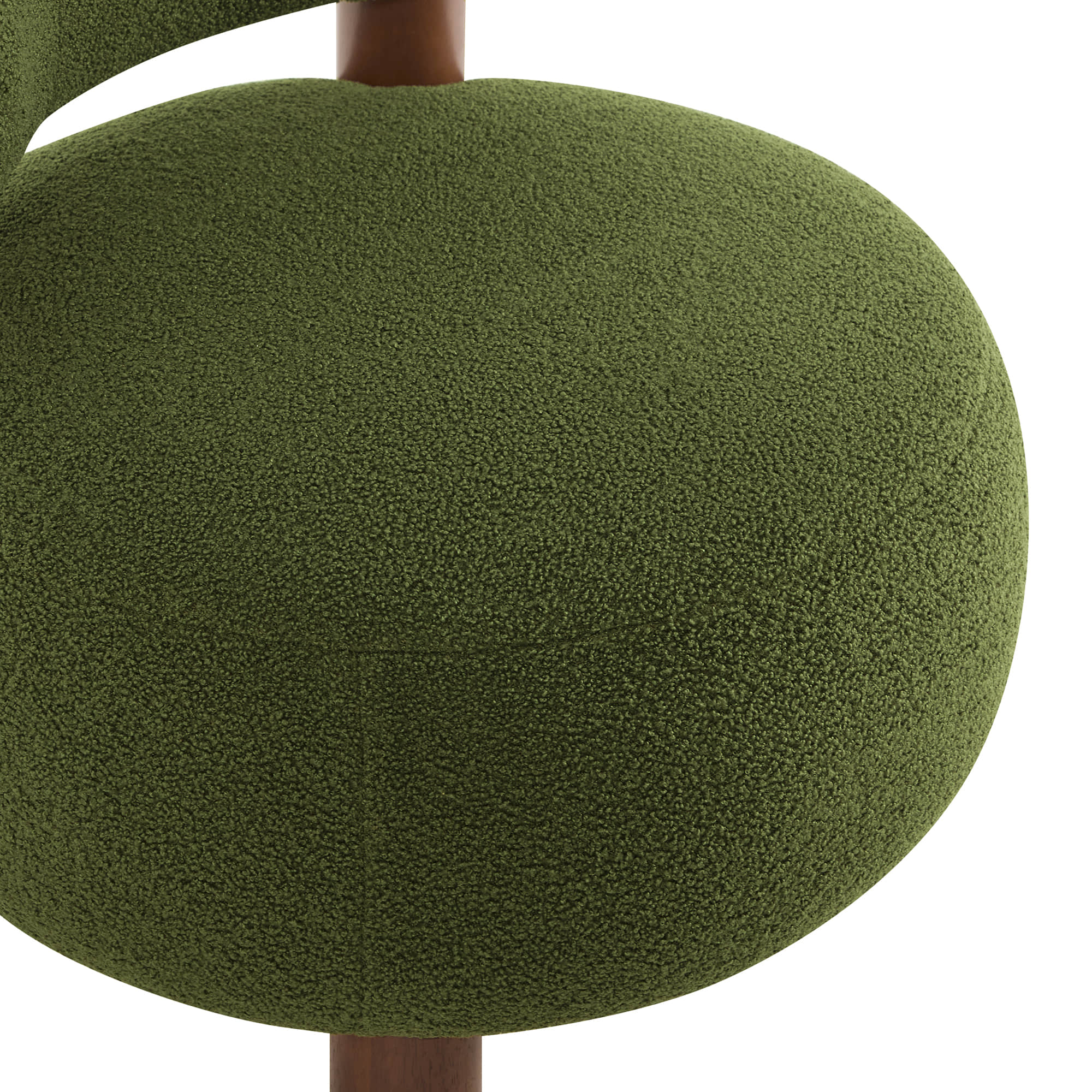 Shauna Modern Plush Faux Sherpa Accent Chair