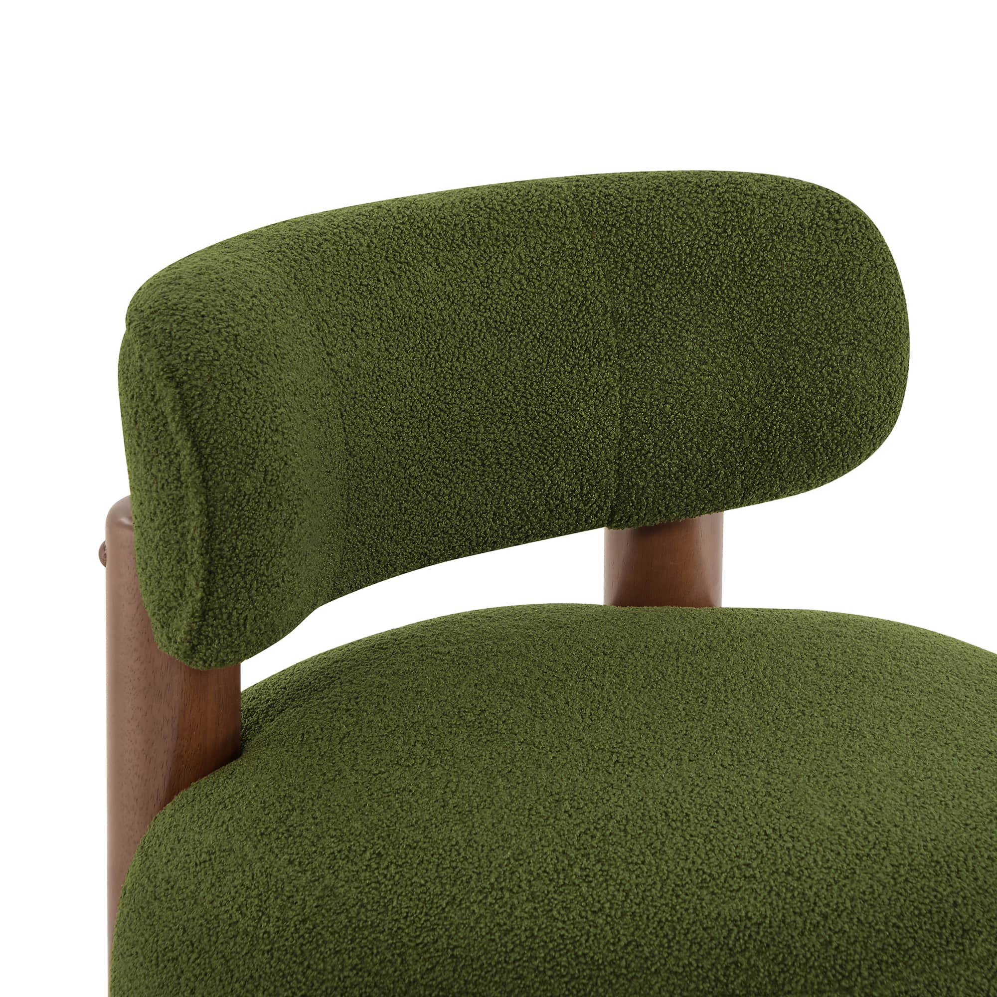 Shauna Modern Plush Faux Sherpa Accent Chair