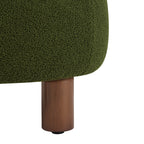 Shauna Modern Plush Faux Sherpa Accent Chair