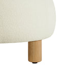 Shauna Modern Plush Faux Sherpa Accent Chair