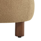 Shauna Modern Plush Faux Sherpa Accent Chair