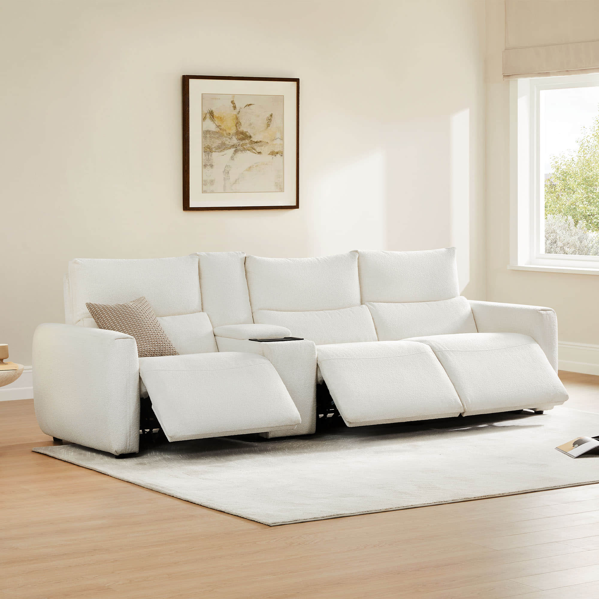 Skyline 3-Seat Zero Gravity Reclining Sofa with Power Headrest