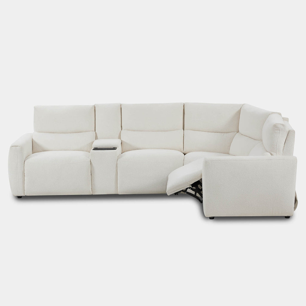 Skyline 4-Seat Zero Gravity Reclining Sectional sofa with Power Headrest