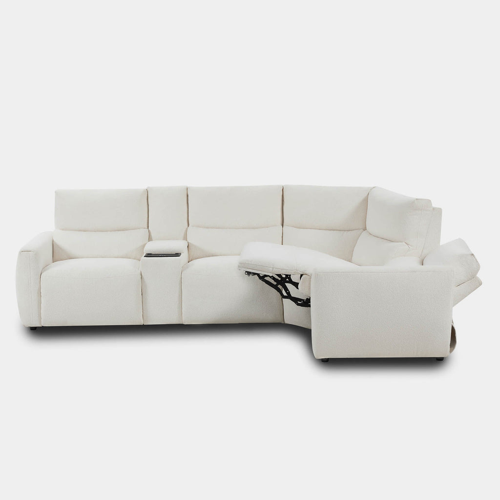Skyline 4-Seat Zero Gravity Reclining Sectional sofa with Power Headrest