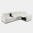 Skyline 4-Seat Zero Gravity Reclining Sectional sofa with Power Headrest