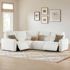 Skyline 4-Seat Zero Gravity Reclining Sectional sofa with Power Headrest