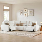 Skyline 4-Seat Zero Gravity Reclining Sectional sofa with Power Headrest