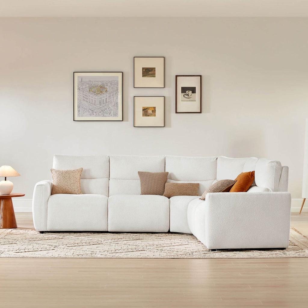 Skyline 5-Seat Zero Gravity Reclining Sectional sofa  with Power Headrest